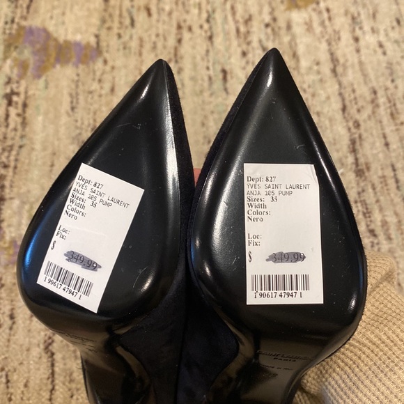 Saint Laurent Anja 105 pointy pump 35 - Picture 5 of 10